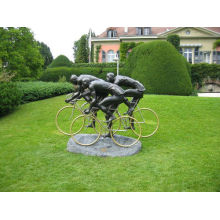 Скульптура из литой меди для украшения сада